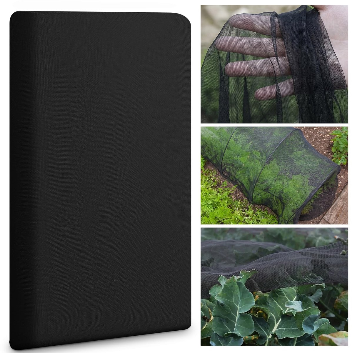 SolidKeus - Insectenbeschermnet voor Tuinplanten 3 x 4 m