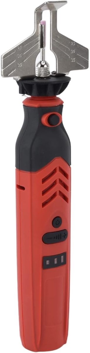 Draadloze kettingzaag slijper, 5000-18000 RPM, stabiele handmatige slijptool set voor buitengebruik