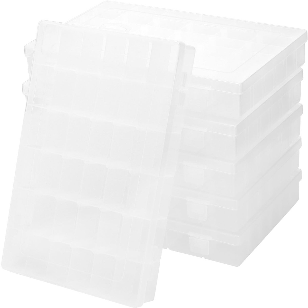 SolidKeus - Set van 6 Bead Organizer Dozen met 36 Compartimenten