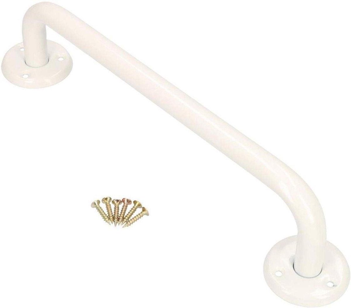 Badgreep - Douchegreep Houder - Veiligheid Thuis - Stabiele Wandmontage - 400 mm - Wit