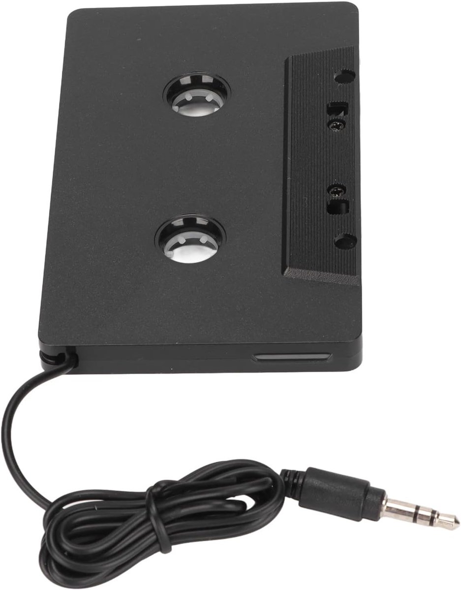 Cassette Adapter voor Auto met 3.5mm Aux Kabel - Ideaal voor Telefoons, Tablets en Car Speakers