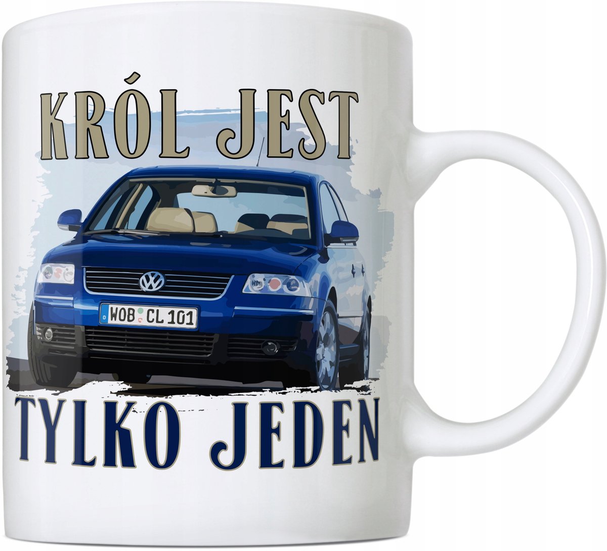 Kop met Passat-thema - "Koning is er maar één"