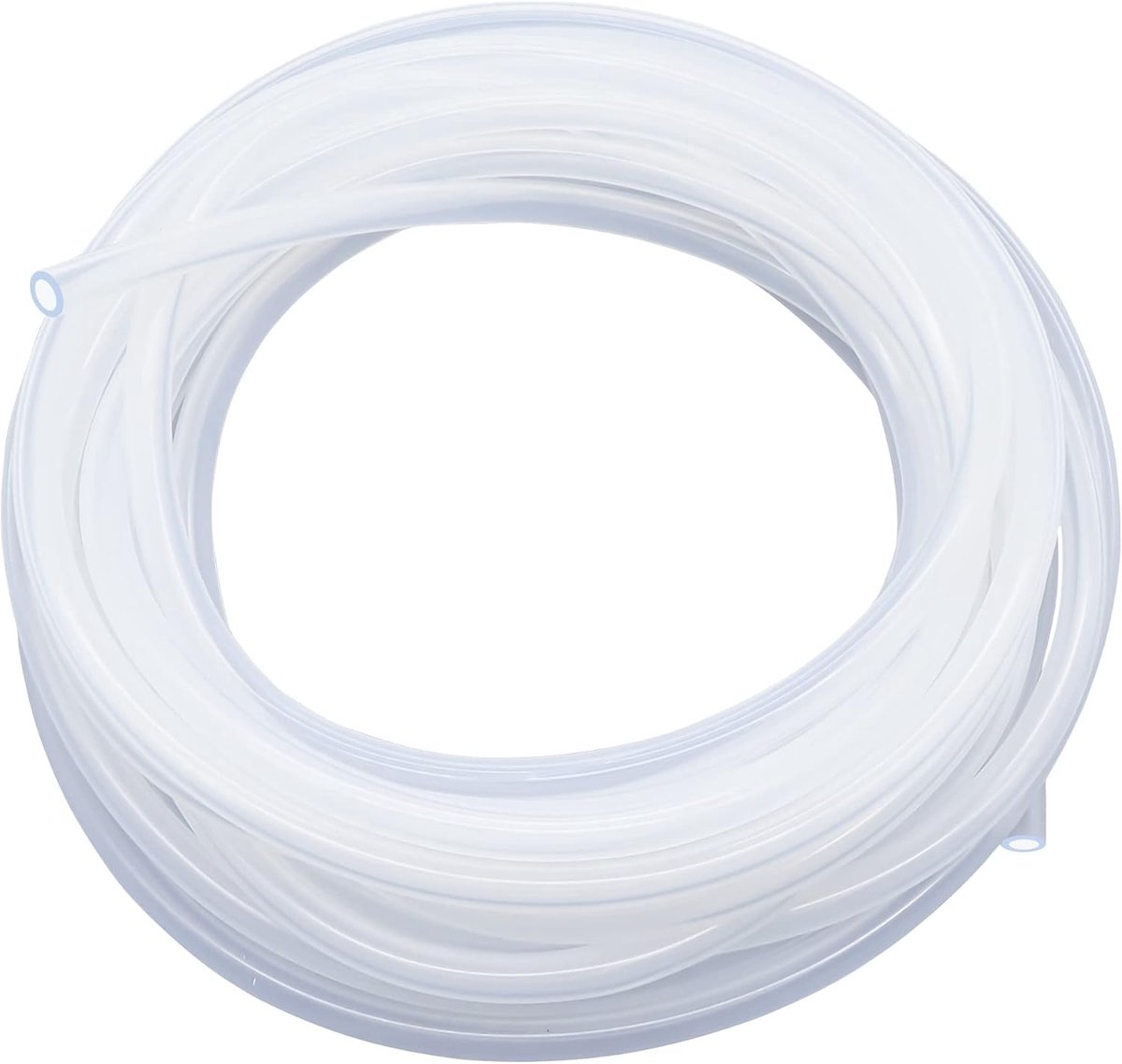 3 mm ID x 6 mm OD, 8 meter, voor levensmiddelen geschikte slangen, flexibele siliconenslang, helder, water lucht, slangen voor pompen