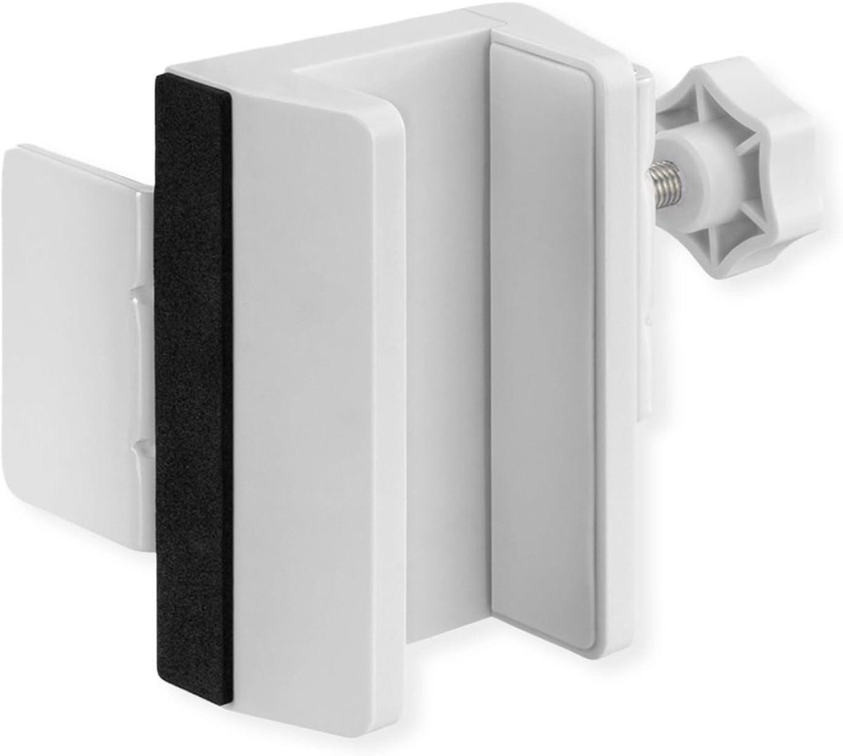 Tafelvoetklem voor contactdoos, wit