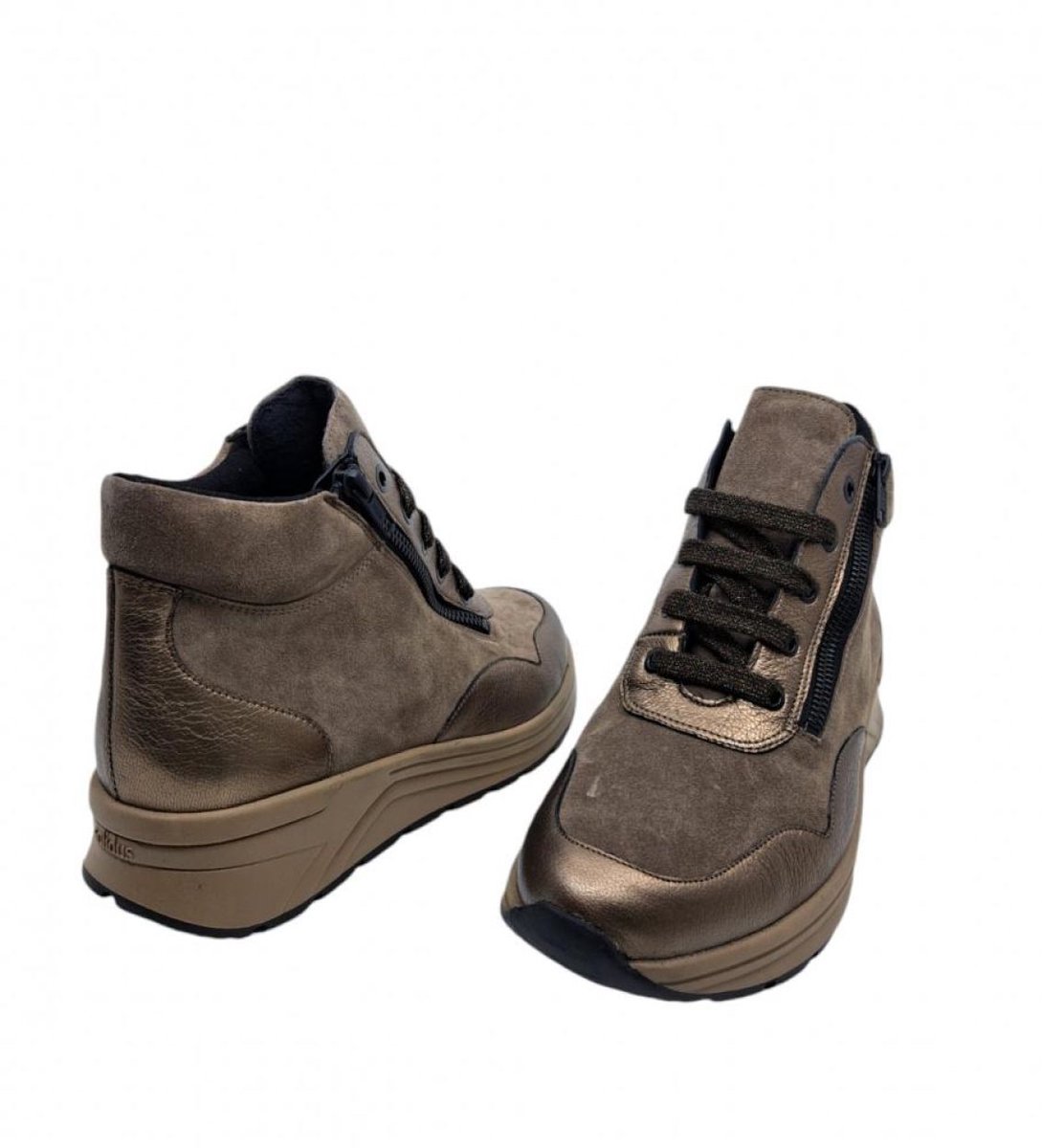 Solidus Sneakers - Solidus karma mokes metal hoge sneaker