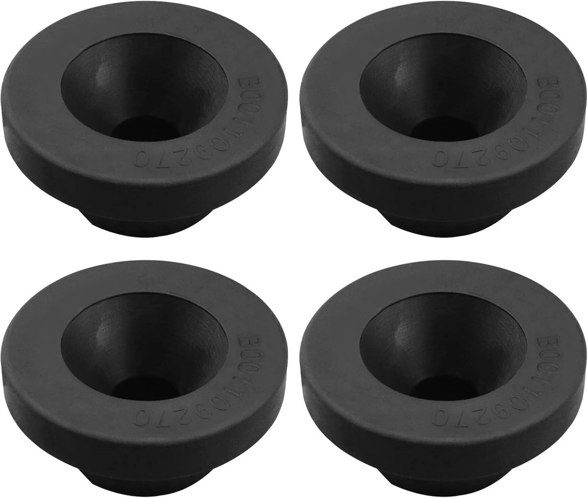 3L - 4 stuks rubberen bumpers voor luchtfilter 036129689B compatibel met A1 A3 A6 Q3 TT compatibel met Altea Ibiza compatibel met Fabia Octavia Rapid Roomster