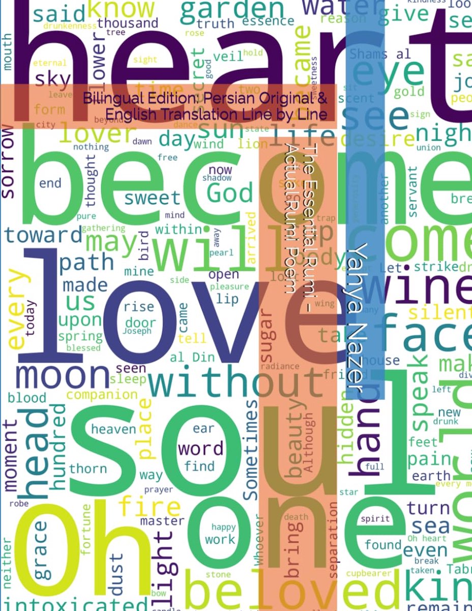 Essential Rumi – Actual Rumi Poems: Bilingual Edition: Persian Original & English Translation Line by Line