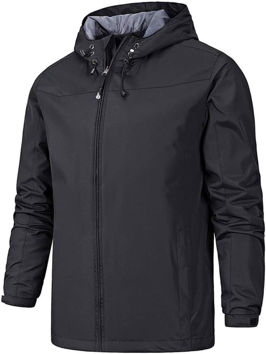 Heren Casual Bomber Jas Slim Fit Stand Kraag Windbreaker Jassen Cargo Uitloper Sportkleding
