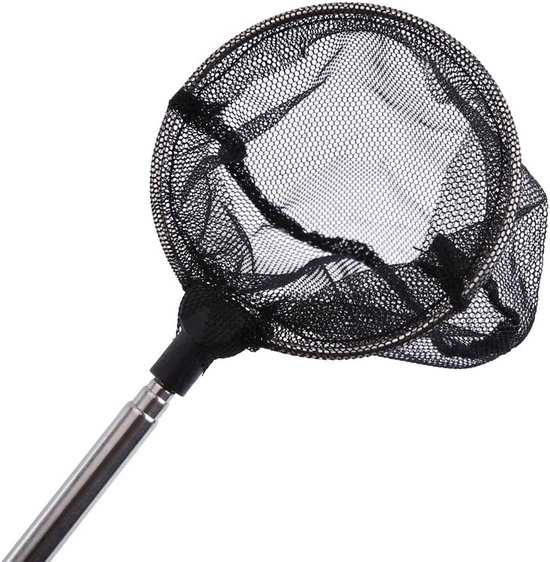 Visnet, visnet, voor aquarium, met verstelbare handgreep (rond frame) — afbeelding 2