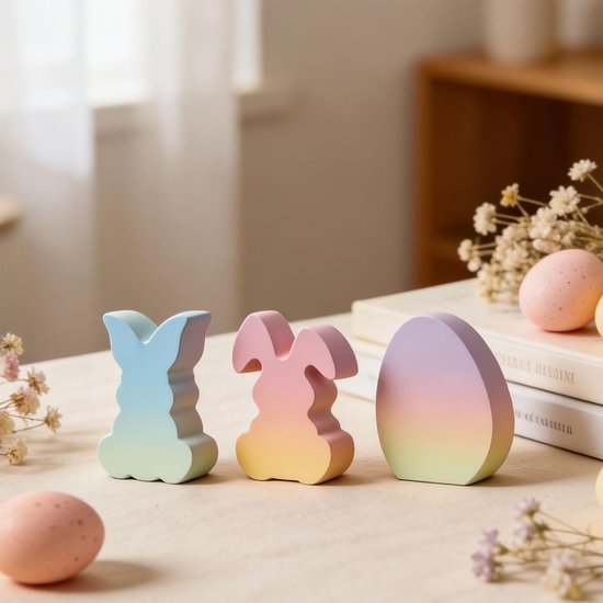 3D Paashaas Siliconen Mal - Professionele Vorm voor het Maken van Kaarsen, Chocolade, Zeep & DIY Decoratie,Voedselveilig,BPA-vrij, Geschikt voor Vaatwasser,Cadeau-ideeën en Creatieve Hobby — afbeelding 5