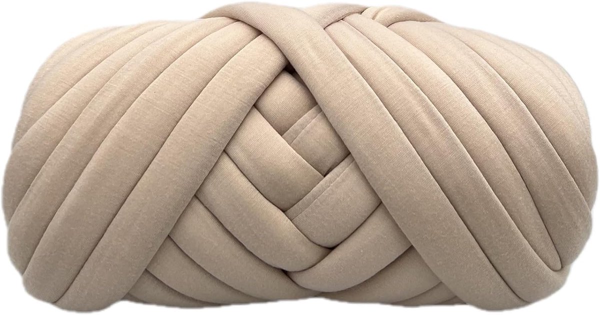 Grof wol, arm, gebreide wol, doe-het-zelf roving-buizengaren, handgeweven deken, huisdier, wol, dektas, handbreigaren voor beginners (kaki)