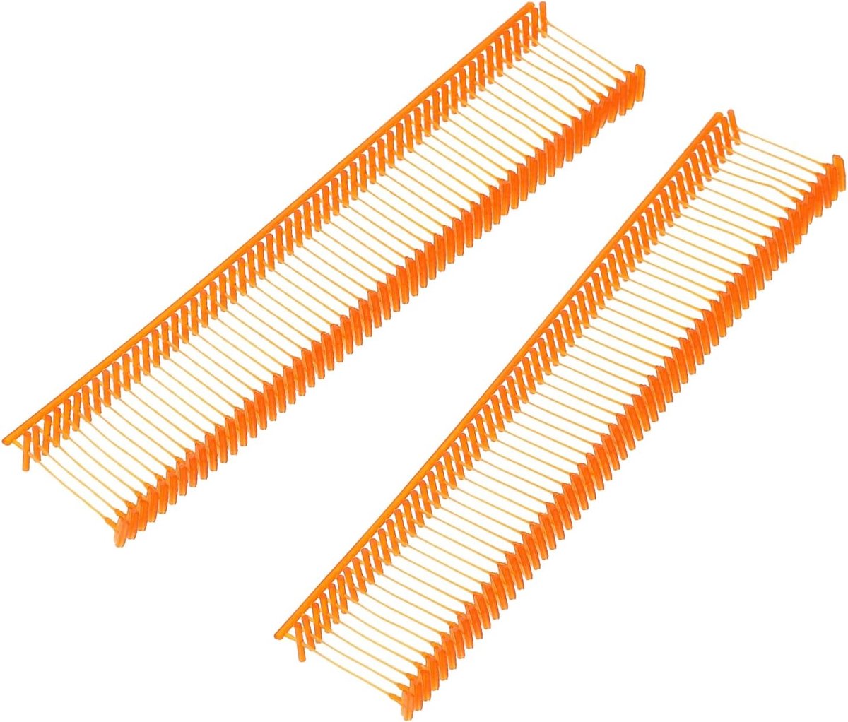 Standaard tagging vasteners, Plastic Regular, Standaard Label Prijs Etikettering Barbs voor Kledingprijs Etikettering Barbs 15 mm/0,59 inch, Pack van 2000 Oranje
