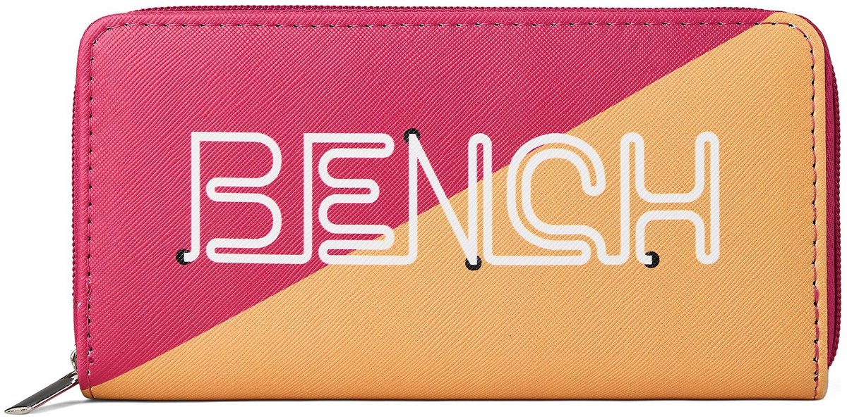 Bench Portemonnee 19 cm - Dames - Horizontaal - magenta-pink