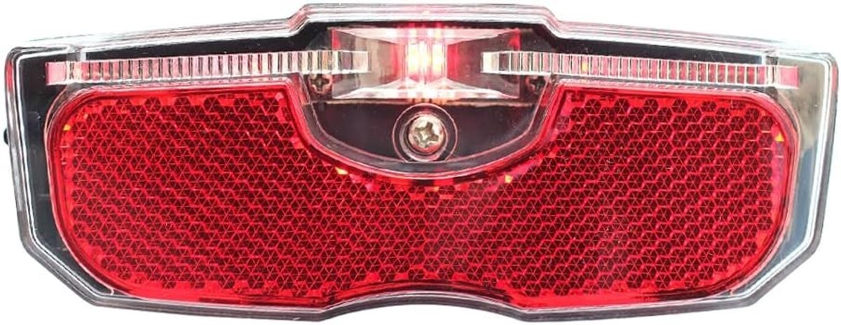 Led-fietsachterlicht - Rood - 120 x 50 x 25 mm - Waterdicht achterlicht voor fiets met bagagedrager