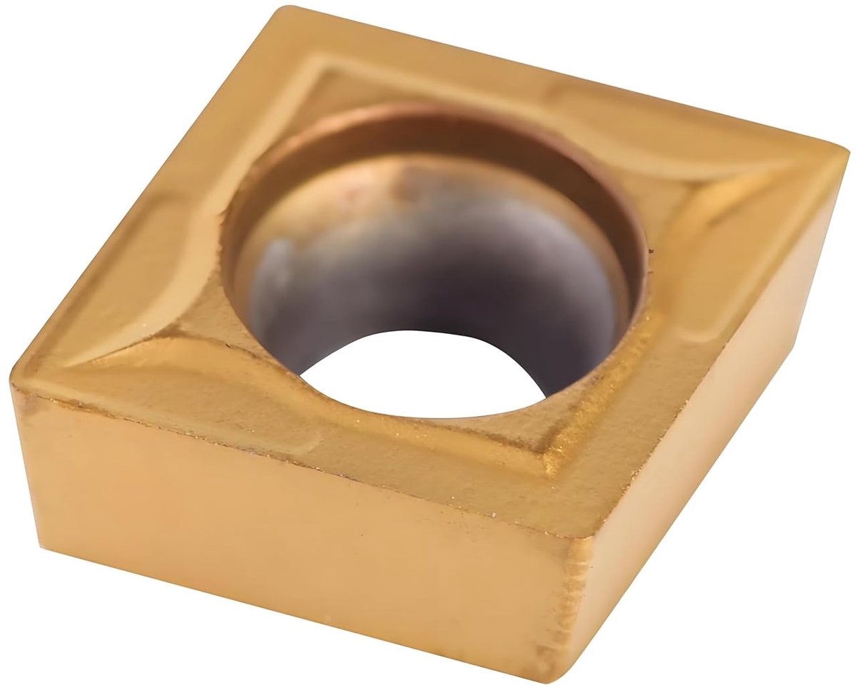 10 stks CNC Carbide Tips Inserts, Blade Cutter, Draaibank Draaigereedschap Met Doos, Voor Roestvrij Staal Verwerking, 6 x 10 x 4 mm/0.47 x 0.39 x 0.16 inch