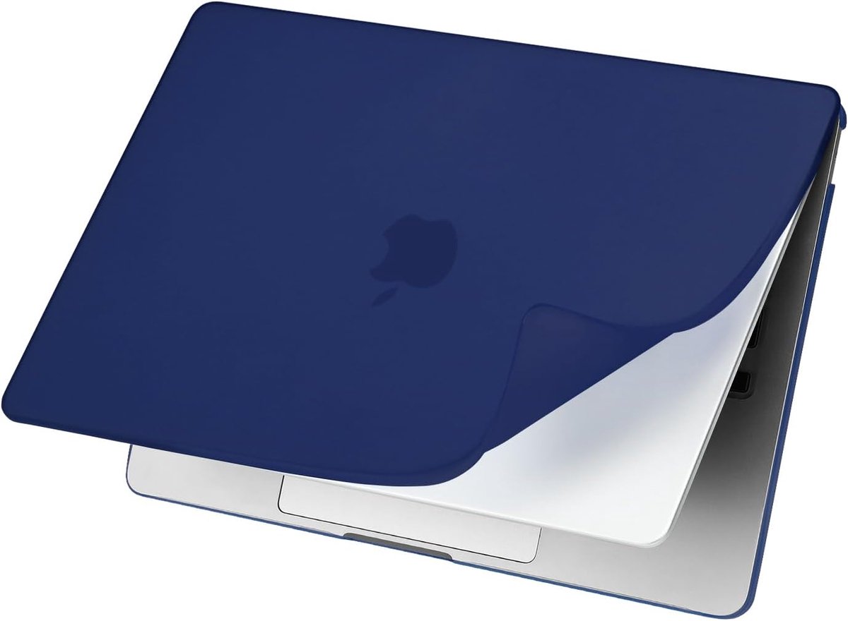 Compatibel met MacBook Air 13 inch hoesje 2024 2023 2022 M3 A3113 M2 A2681, schokbestendige anti-vingerafdruk krasbestendige PP matte zachte hoes compatibel voor MacBook Air 13,6 inch hoesje,