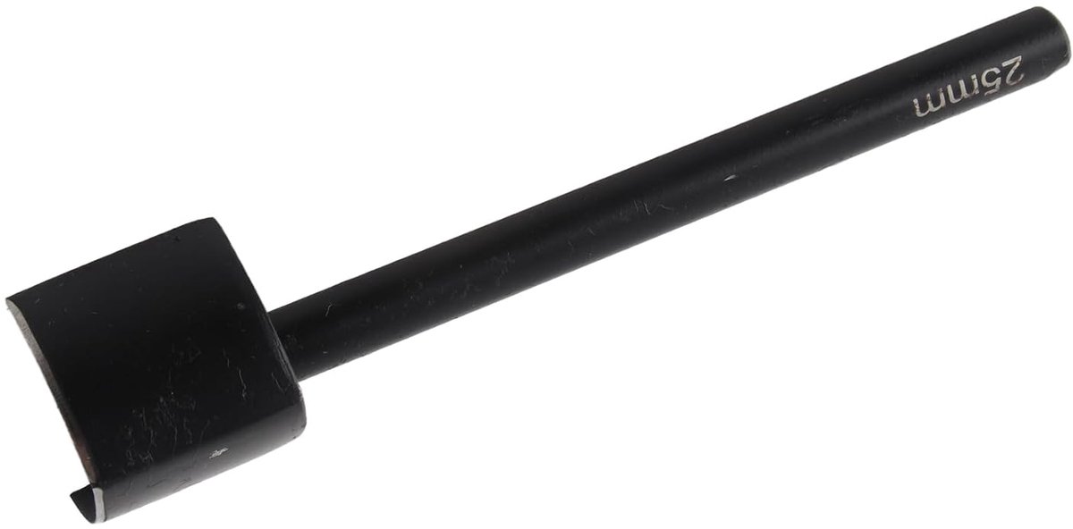 Shape Cutter Punch, Gereedschapsstaal Lederen Halfronde Cutter Punch Riem voor Knutselen Riem Riem DIY Ambachtelijke Handwerk Project Lederen Gereedschappen (25mm)