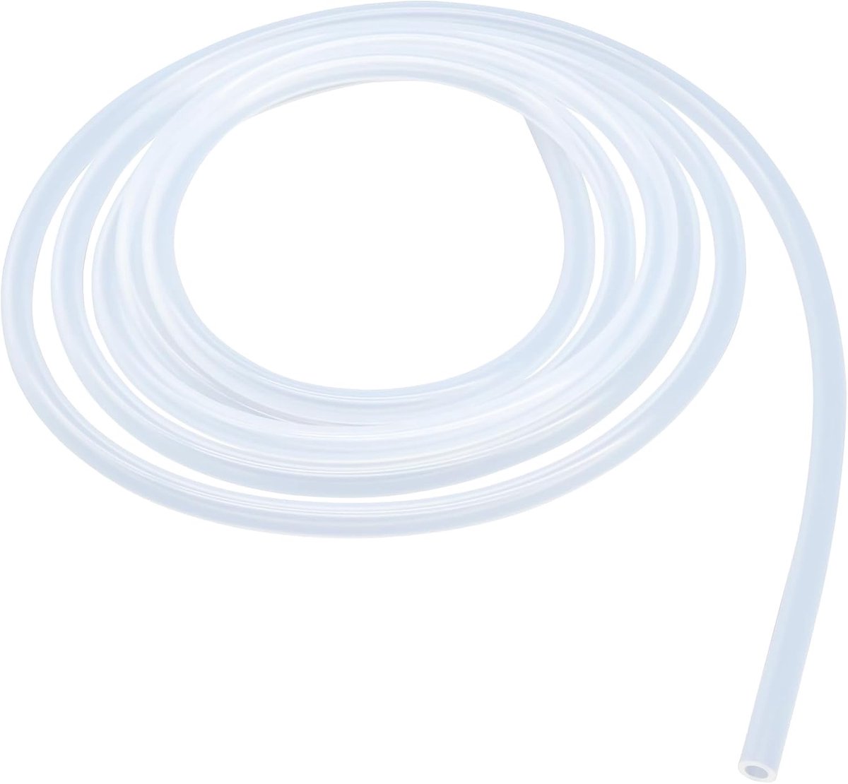 Siliconen slang 4mm ID x 7mm OD 3 meter lengte, voedselveilige slangen flexibele slang helder water lucht buizen voor de pompoverdracht