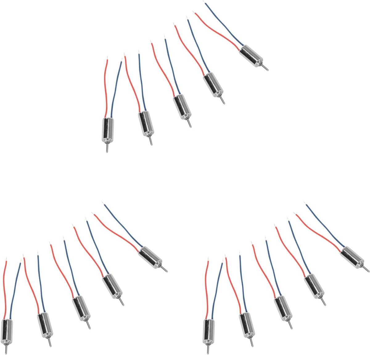 15 Stuks Micro Coreless Motor DC 4.5 V 32250 RPM voor Modelvliegtuigen en Elektronisch Speelgoed, Hoge Snelheid Kleine Motor met Betrouwbare Prestaties, Ideaal voor RC Modellen en DIY Projecten