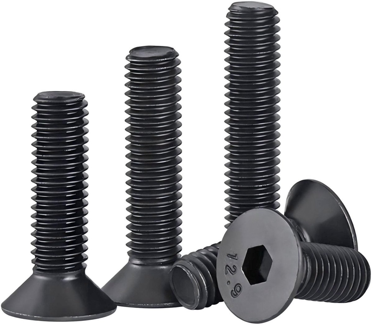 20 Stuks Verzonken Schroeven met Binnenzeskant M4 x 20 mm Verzonken Kopschroeven, Binnenzeskantschroeven, voor Huis en Meubels