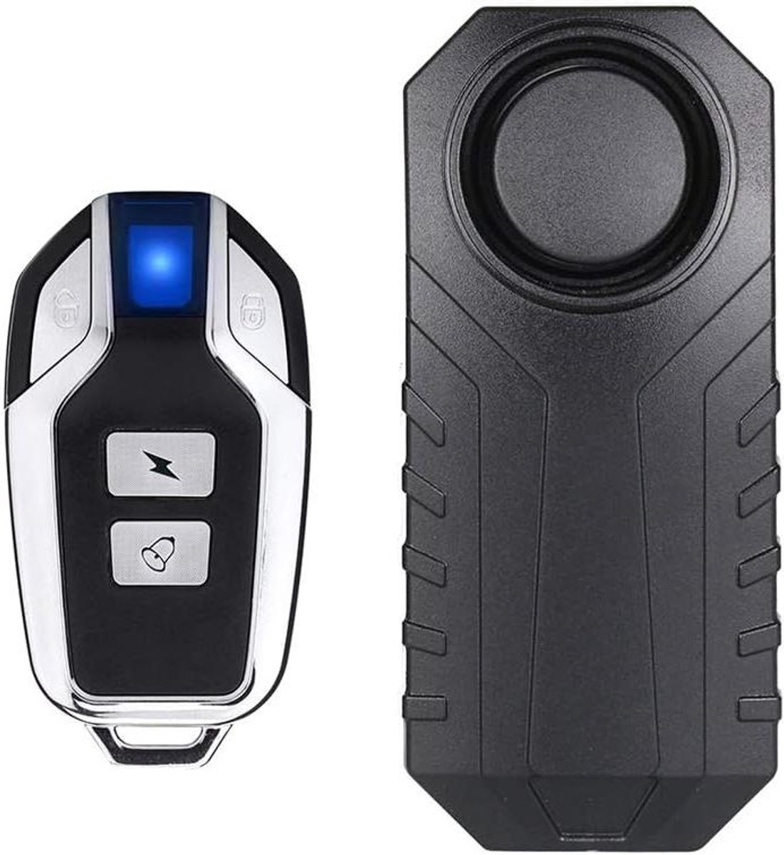 Diefstal Alarm - Motor Alarm Fiets - Voertuig Beveiligen - 113 dB Luid - IP55 Waterdicht - Zwart