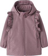 NAME IT - NMFALFA08 SOFTSHELL JACKET FRILL FOIL FO Dames Jas