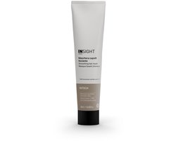 Insight Intech Smoothing Hair Mask - Haarmasker 200 ml - Gladmakende Verzorging - Anti-pluis - Intensieve Hydratatie - Met Kameliezaadolie En Amarantolie - Voor Langdurig Steil En Glanzend Haar