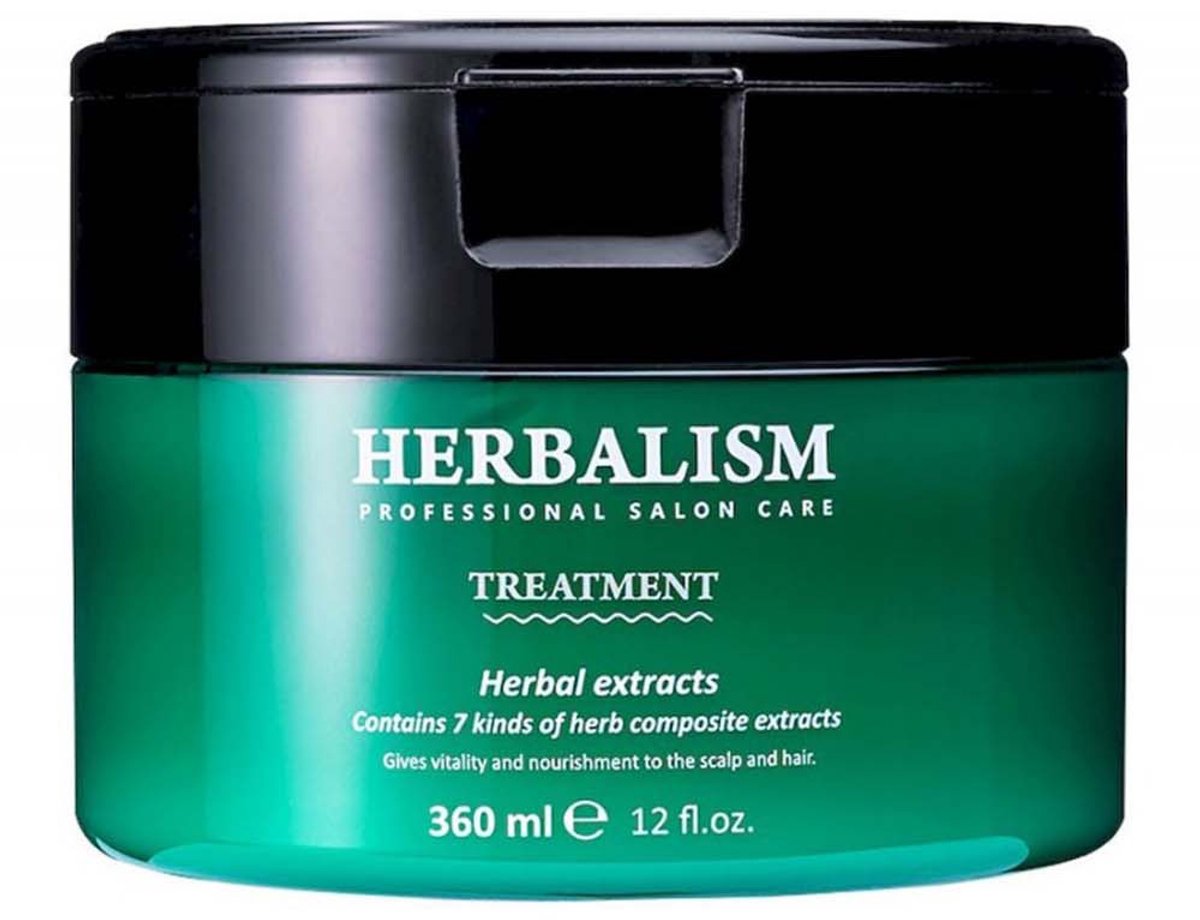 Lador Eco Professional Herbalism Treatment 360 ml - Conditioner - Haarmasker - Intensief Voedend - Tegen Pluis - Voor Beschadigd Haar - Met Plantaardige Extracten - Voor Vette Hoofdhuid En Droge Haarpunten