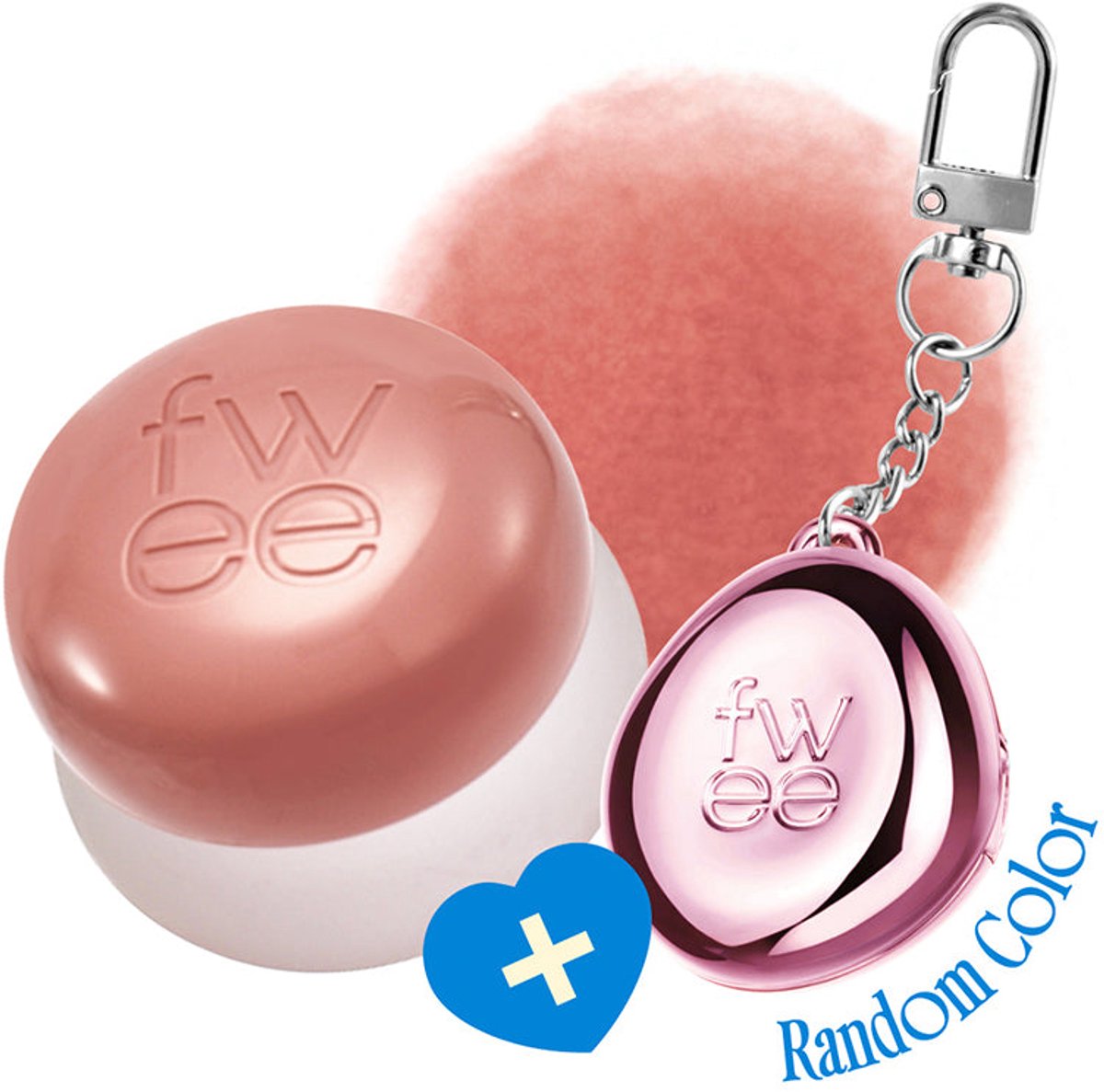 Blurry Pudding Pot Keyring Set