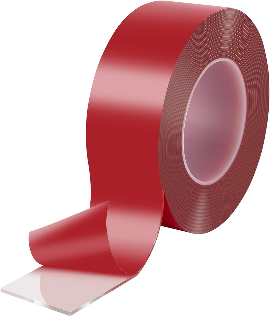 Dubbelzijdige Tape (5 m x 50 x mm x 2 mm) Acryl Transparant