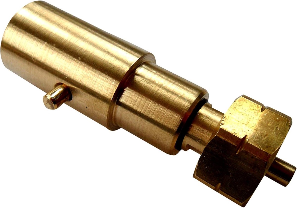 Tankadapter bajonet gasfles 11 kg 33 kg - vuladapter (bajonet)