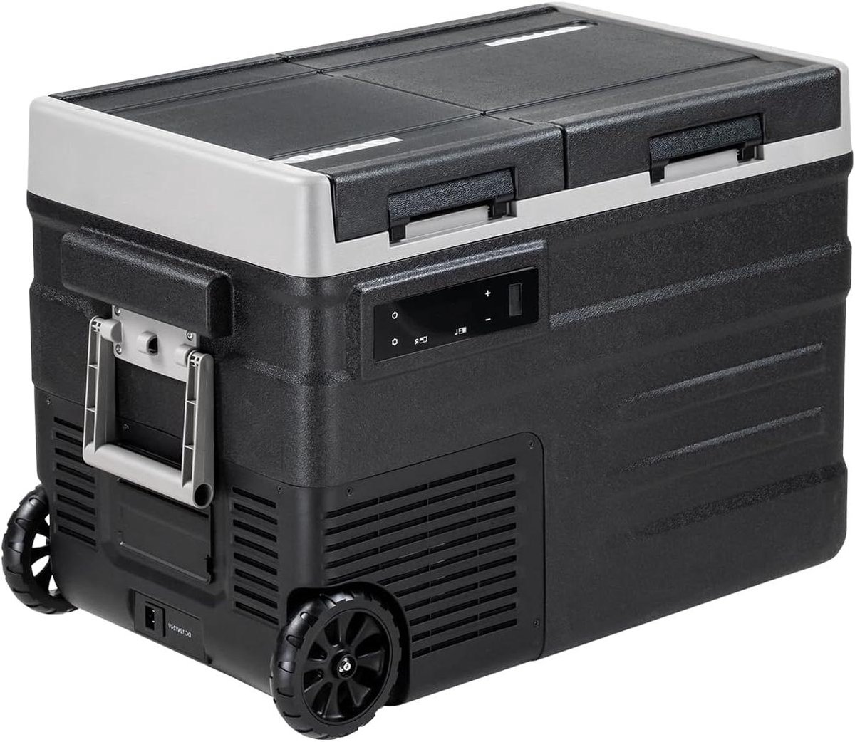 Draagbare Koelbox - Vriesbox Elektrisch - Kamperen Auto - Dubbele Temperatuurregeling - 40.5L - Zwart