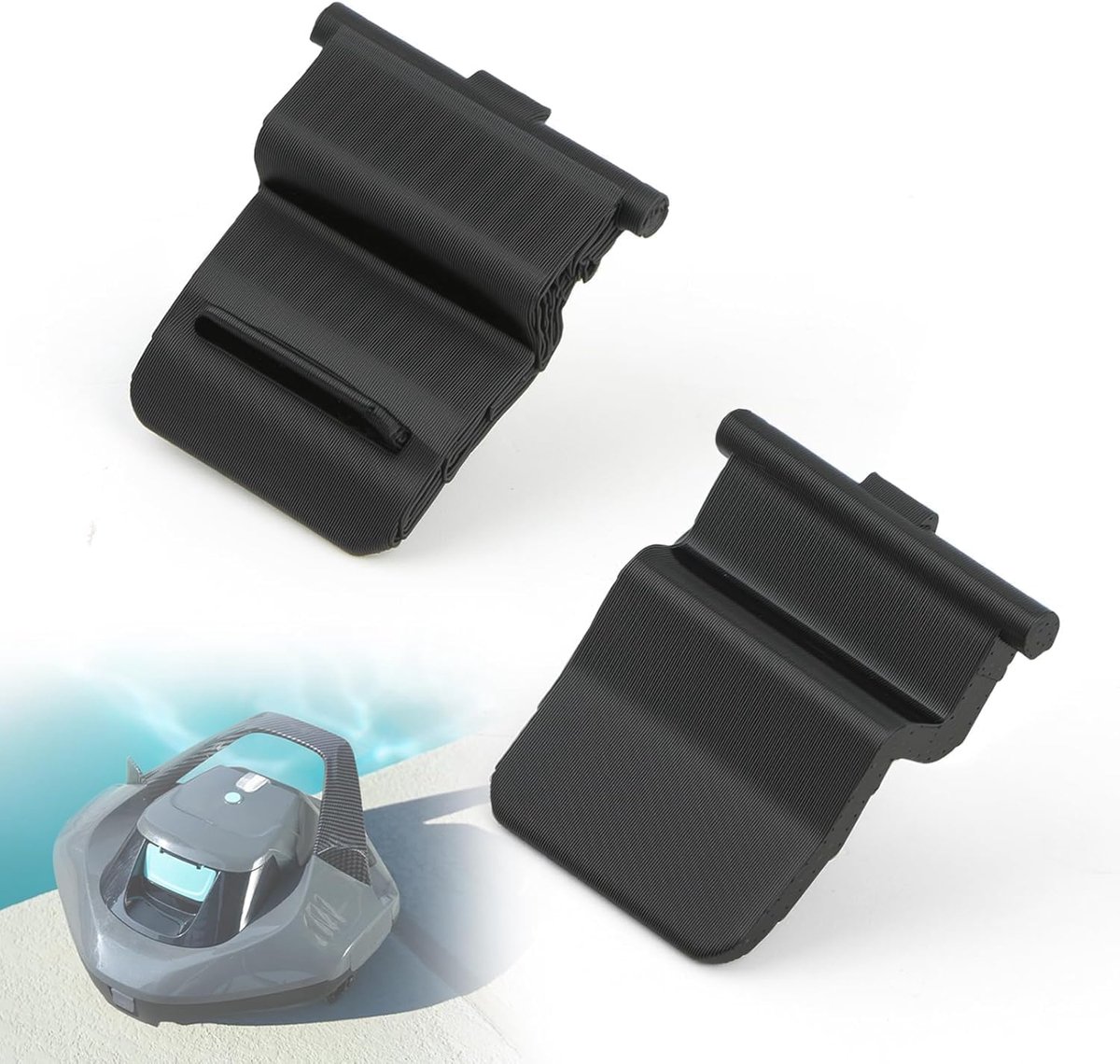 2 stuks gespen voor Aiper Seagull SE accu-zwembadrobot, voor- en achtergesp, gesp voor Aiper Seagull SE accu, reserveonderdeel,Accessoires voor zwembadrobots,3D-printen | Compatibel met Aiper Seagull
