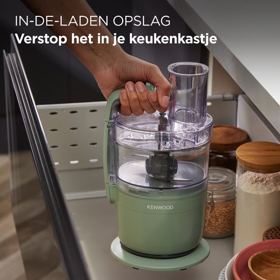 Kenwood MultiPro Go FDP23.140GR - Foodprocessor - Eucalyptus groen - Express Serve - Go collectie van Kenwood — afbeelding 2