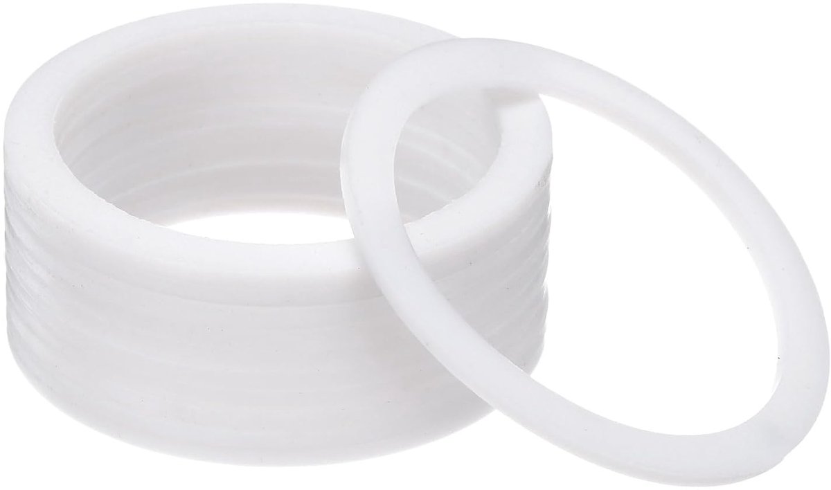 Platte sluitringen PTFE 55 mm OD 45 mm ID 2 mm dikke afdichting voor waterkraan waterslang