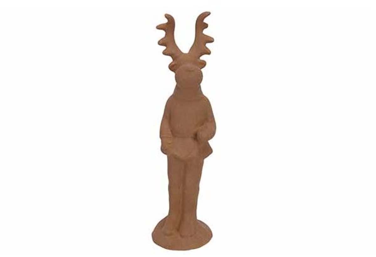 Hert Standing Matt Finish Tc 7x6 ,5xh22,5cm Langwerpig Keramiek