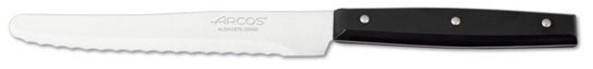Arcos Mesa Zwart Tafelmes Serrated 11.6cm