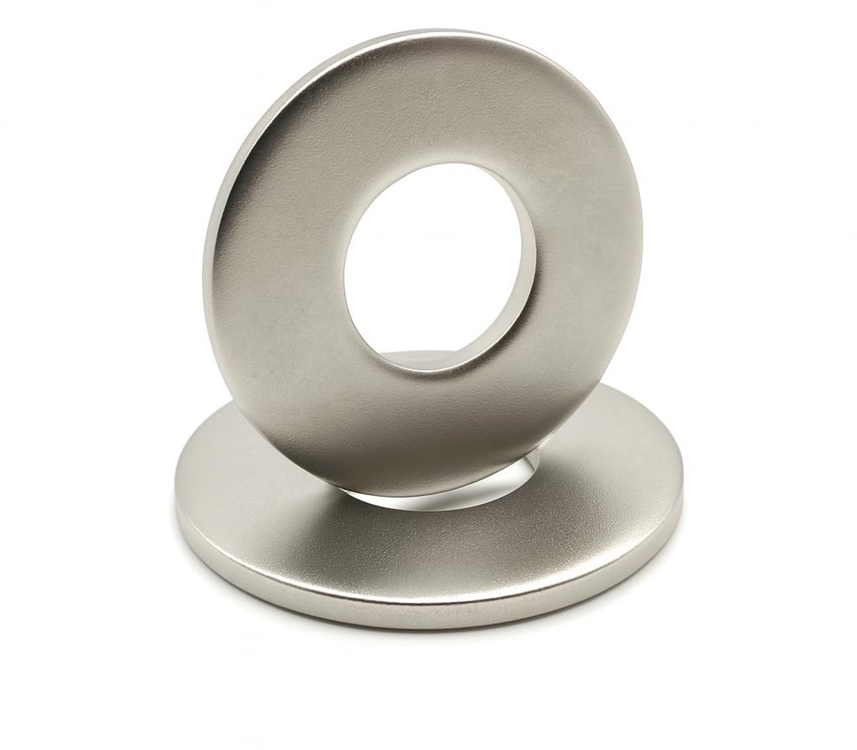 metalen sluitringen: M10 x 25 mm - dikte 1,5 mm | platte sluitring M10 x 25 mm | roestvrij staal A2 (V2A / AISI 304) | voor schroeven, moeren, bouten: set van 50 stuks - ProRaje