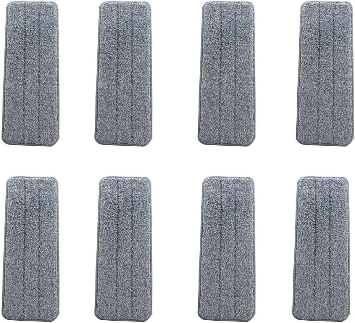 moppads, wasbare wisser, reserve-overtrek, mop, microvezelreinigingspads vlak, dweilmop reinigingskussen voor thuis, op kantoor, hardhout, marmer, tegels