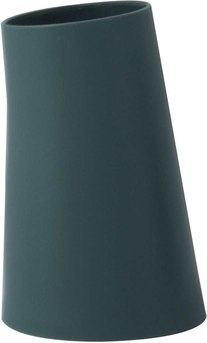 Spirella Move Tandenborstelhouder Beker – Borstelhouder voor Tandenborstel en Tandpasta – Donkergroen – 8 x 12,5 cm