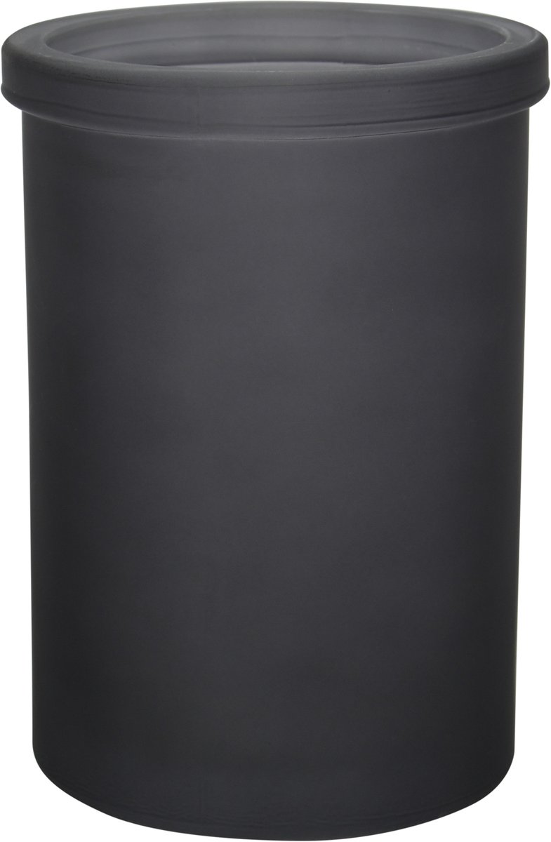 Spirella YOKO Tandenborstelhouder Beker – Badkamer Accessoires Borstelhouder Tumbler Glas – Kleur Misty – 7,5 x 10,6 cm