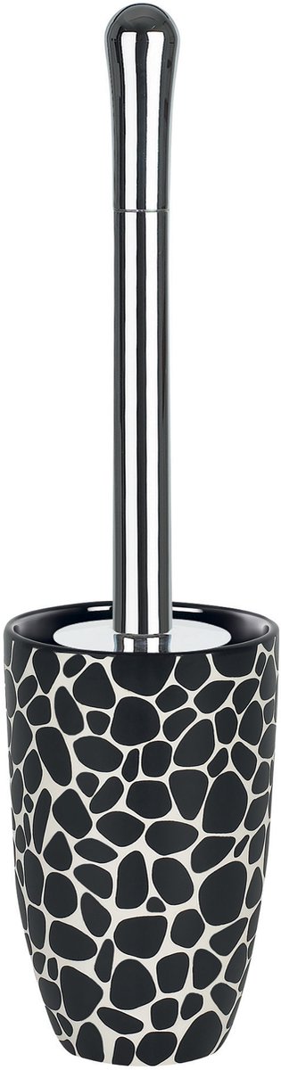 Spirella Darwin Toiletborstel met Houder – Stijlvolle Toiletborstelhouder voor de Badkamer – Elegant Ontworpen Toiletborstel