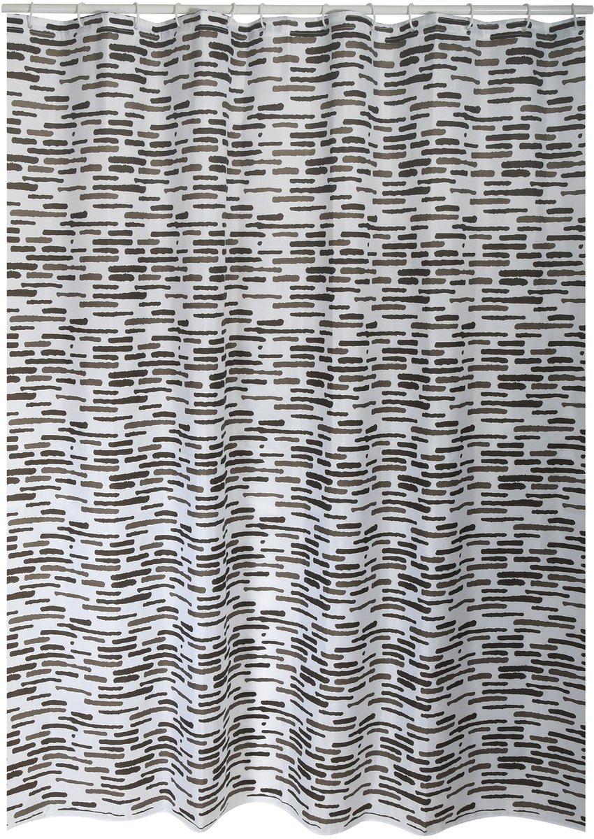 MSV Douchegordijn – Waterdicht en Antibacterieel Polyester Douchegordijn – Schimmelwerend – 180x200 cm