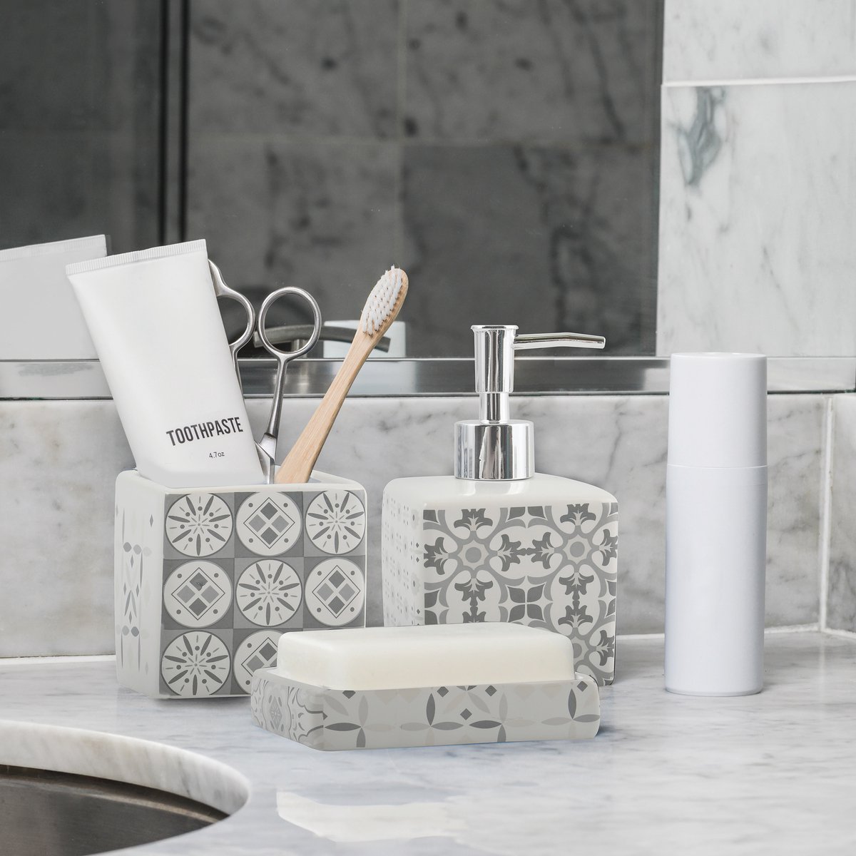 MSV EVORA Zeepdispenser – Elegante Zeephouder en Lotion Dispenser voor Badkamer Accessoires en Keuken