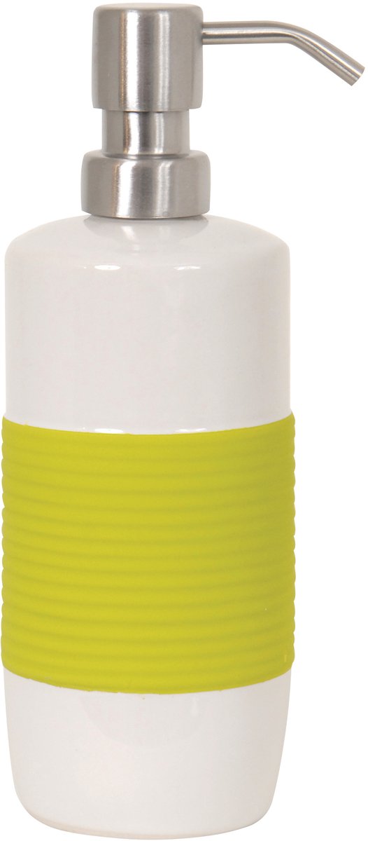 Moorea Keramische Zeepdispenser – Zeephouder met Zeeppomp voor de Badkamer – ca. 400 ml