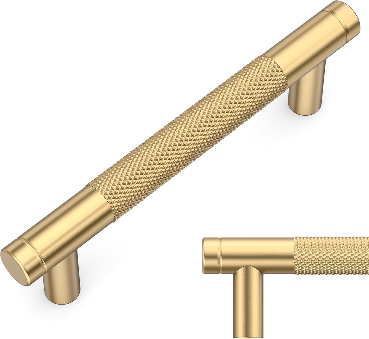 10 stuks champagne bronzen kasthandvat 96 mm gatafstand, aluminium handgrepen voor keukenkastjes en meubelgrepen voor laden