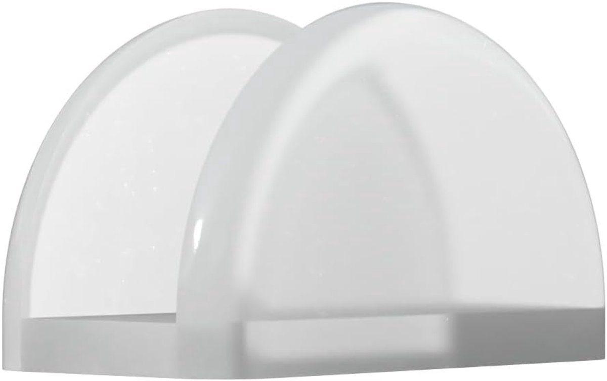 PVC-kristallen, transparant, 8 mm, 20 stuks