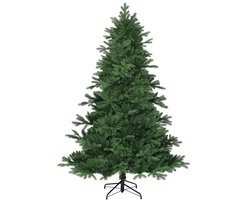 Black Box Trees Brampton Boom - Kerstboom met Natuurlijke Vorm - Kerstversiering voor Woonkamer en Kantoor - Kunstboom van PE Naalden - Hoogte 230 x Diameter 147 cm - Groen