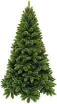 Triumph Tree Tsuga Kunstkerstboom H120 cm - Kerstversiering voor Binnen met Volle Uitstraling - Kunstboom met Realistische Dennentakken - Klassiek Groen H120 x Ø86 cm