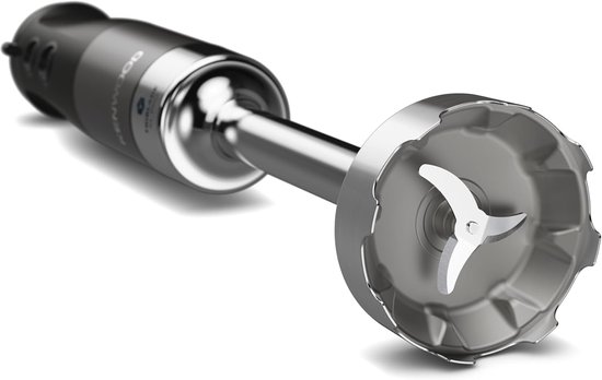 Handmixer Set - Keukenmachine Staafmixer - Maaltijden Bereiden - Krachtige 1200W Motor - 500 ml - Zwart Grijs — afbeelding 3